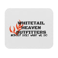 Whitetail Heaven Outfitters Mouse Pad — "Nobody Does What We Do" Hunting Desk Mat