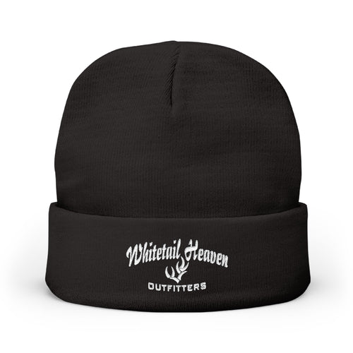 Embroidered 'Natural Woman' Knit Beanie — Cozy Winter Hat for Soulful Style