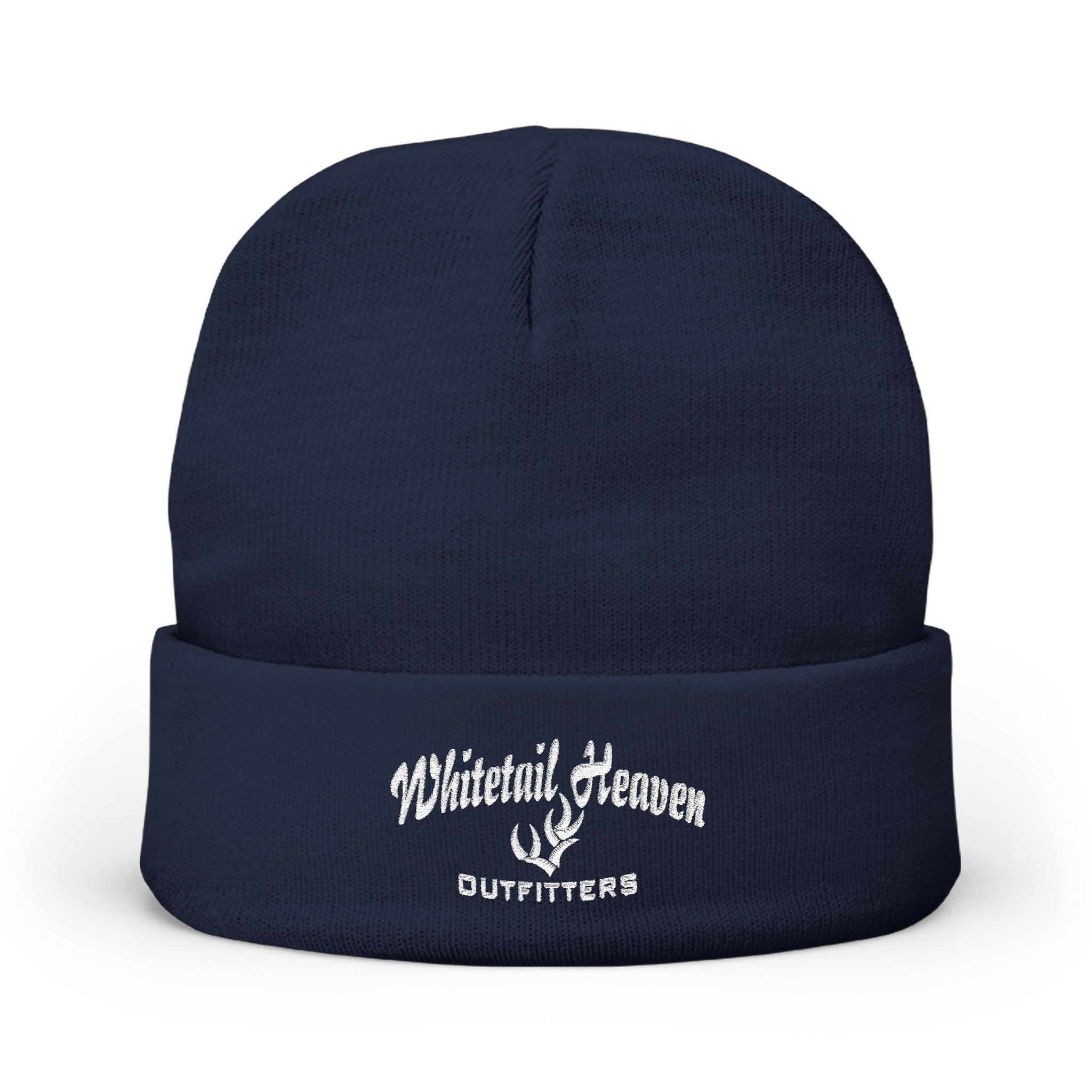 Embroidered 'Natural Woman' Knit Beanie — Cozy Winter Hat for Soulful Style